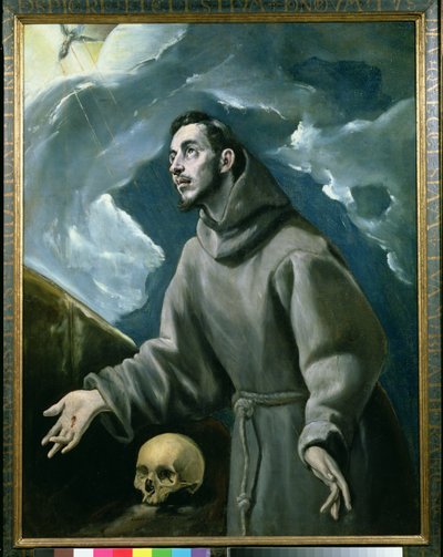 St. Francis Receiving the Stigmata by El Greco